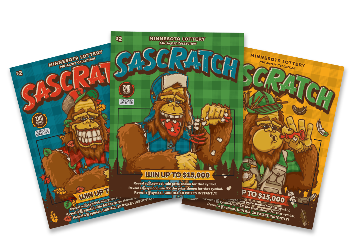 Minnesota Artist Brings Sascratch to Life The Minnesota Lottery