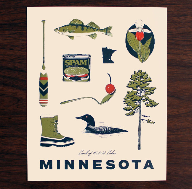 Megan Albers' Go Fish Minnesota Art